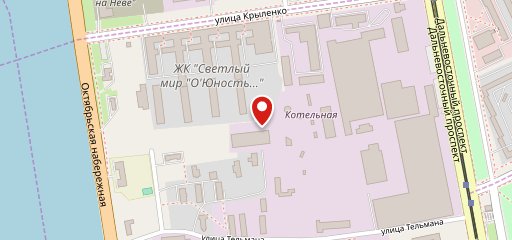 Столовая на карте