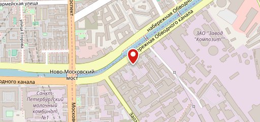 Столовая на карте