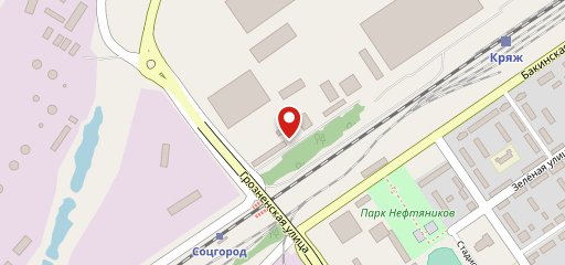 Столовая на карте