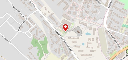 Столовая на карте