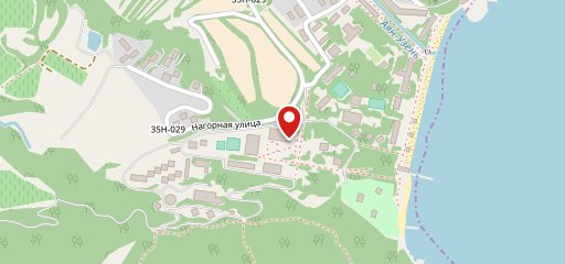 Столовая санатория Крым на карте