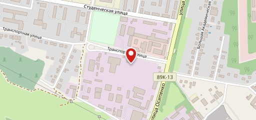 Столовая на карте