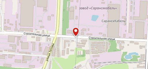 Столовая Сарансккабель на карте