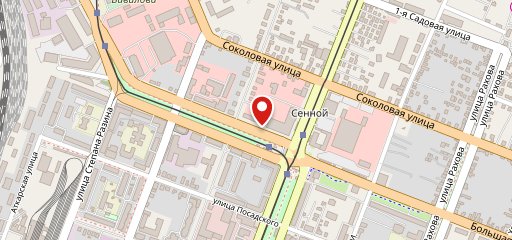 Столовая на карте