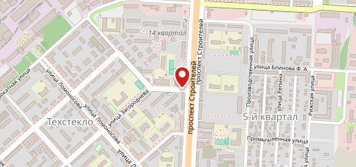 Столовая на карте