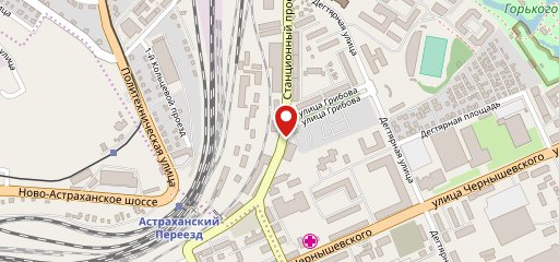 Столовая на карте