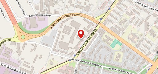 Столовая Сбербанка на карте