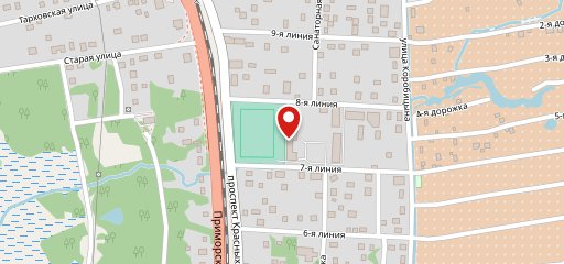 Столовая СШОР им. В. Коренькова на карте