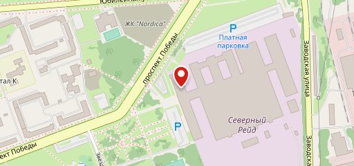 Столовая Северный Рейд на карте