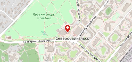 Столовая на карте
