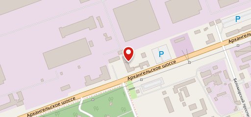Столовая на карте