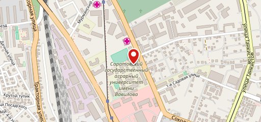 столовая СГАУ на карте