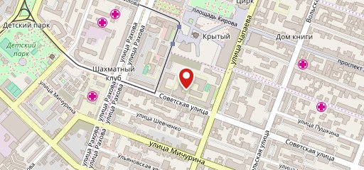 Столовая СГАУ на карте