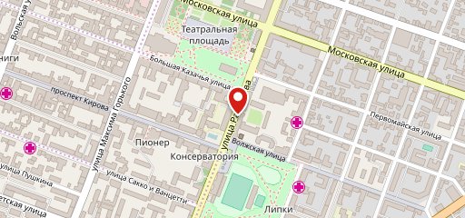 Столовая на карте