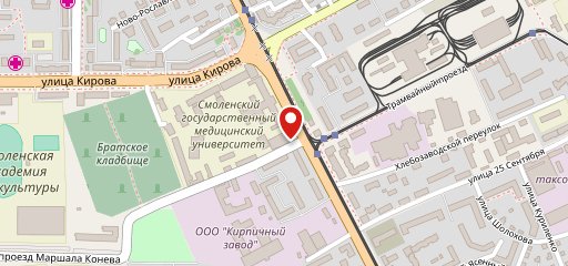 Столовая СГМА на карте
