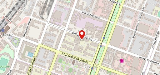 Столовая, Сгму на карте