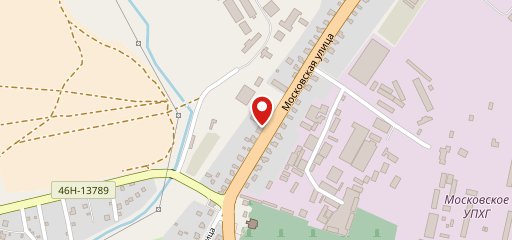 Столовая на карте