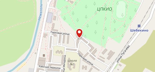 Столовая на карте