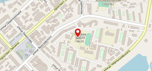 столовая школы 26 на карте