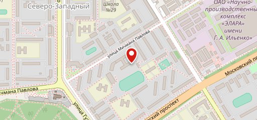 Столовая школы №27 на карте