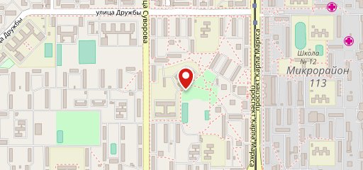 Столовая школы № 33 на карте