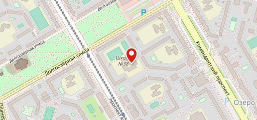 Столовая школы № 38 на карте