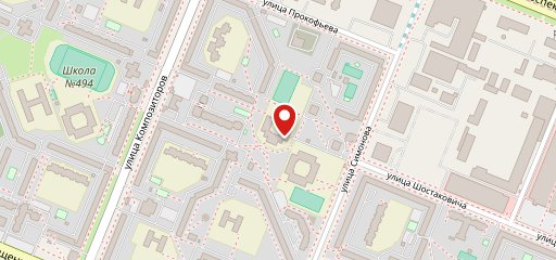 Столовая школы № 558 на карте