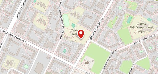 Столовая школы № 8 на карте