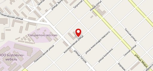 Столовая школы № 9 на карте