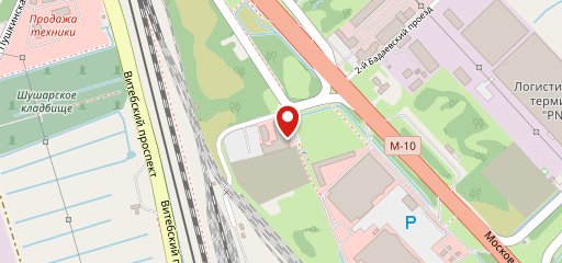 Столовая на карте