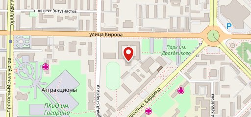 Столовая СибГиУ на карте