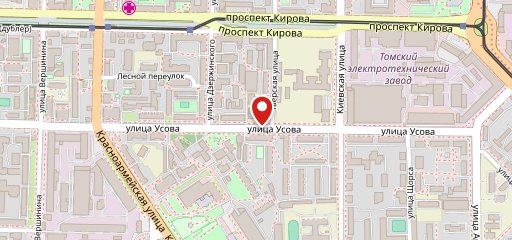 Столовая Сибирского лицея на карте