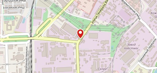 Столовая на карте