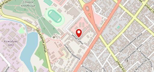 Столовая на карте