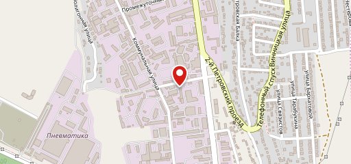 Столовая на карте