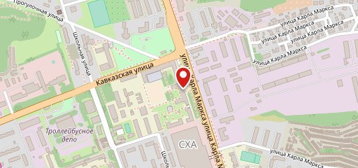 Столовая Сха на карте