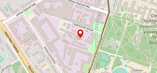 Столовая ЦКТИ на карте