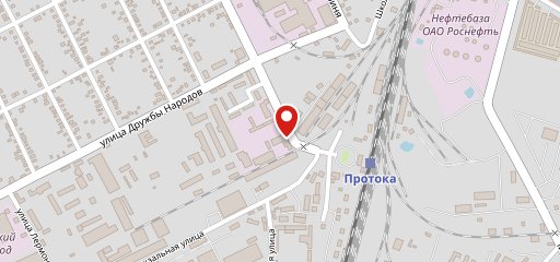 Столовая на карте