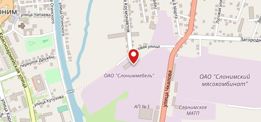 Столовая на карте