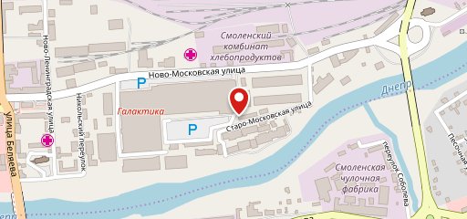 Столовая на карте