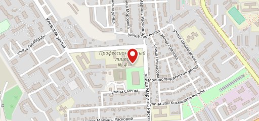Столовая на карте