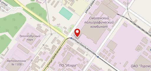 Столовая на карте
