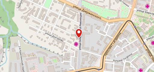 Столовая на карте