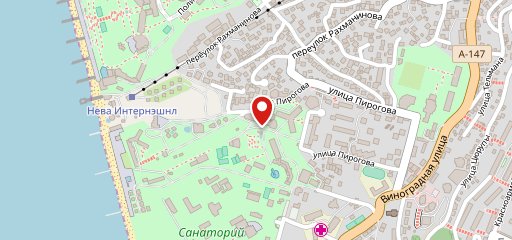 Столовая на карте