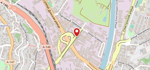 Столовая на карте