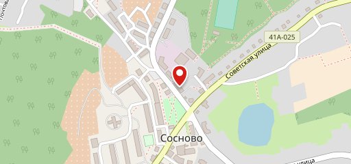 Столовая на карте