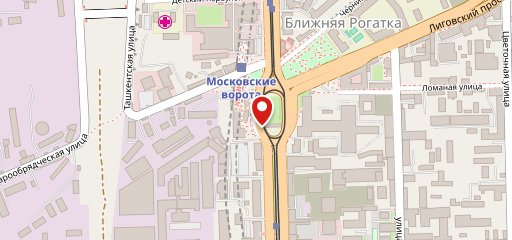 Столовая СПБГЭУ на карте