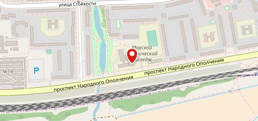 Столовая СПБМТК на карте