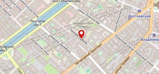 Столовая СПбНИУ ИТМО (ИХиБТ) на карте
