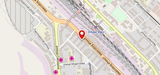 Столовая спецобслуживания на карте
